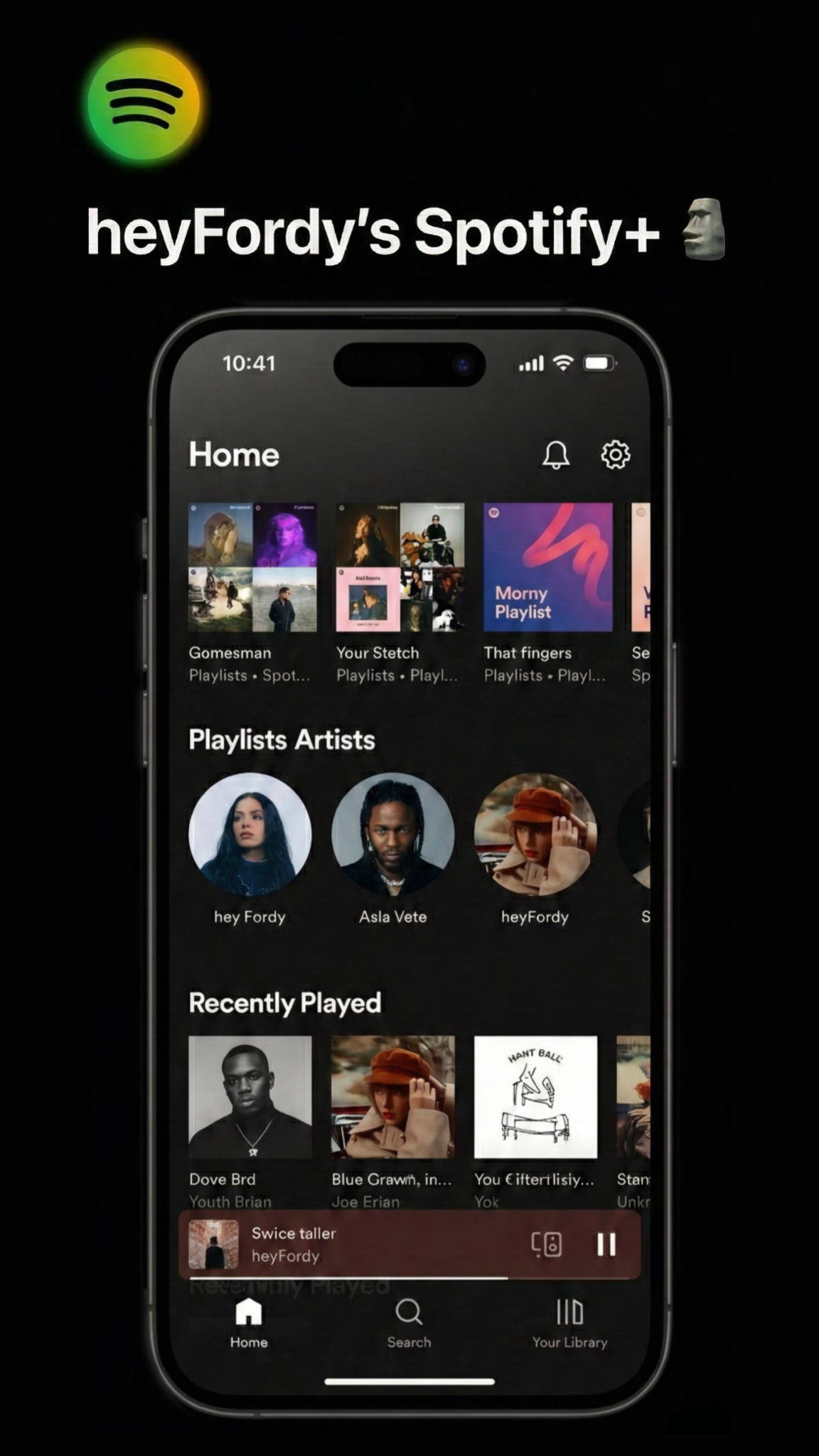 Screenshot 1 of Spotify+🗿